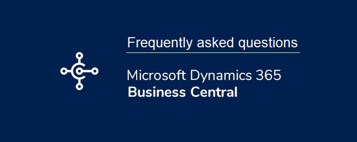 FAQ: Dynamics 365 Business Central