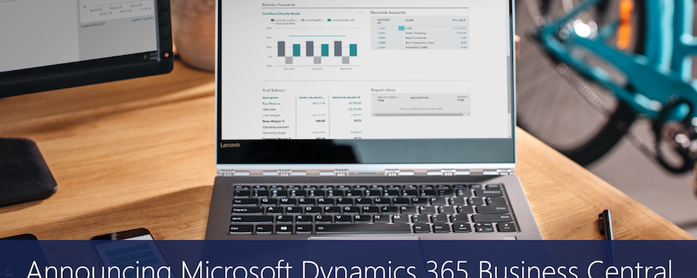 Dynamics 365 Business Central, poprzednio znany pod nazwą kodową jako Tenerife jest nową aplikacją biznesową Dynamics 365.